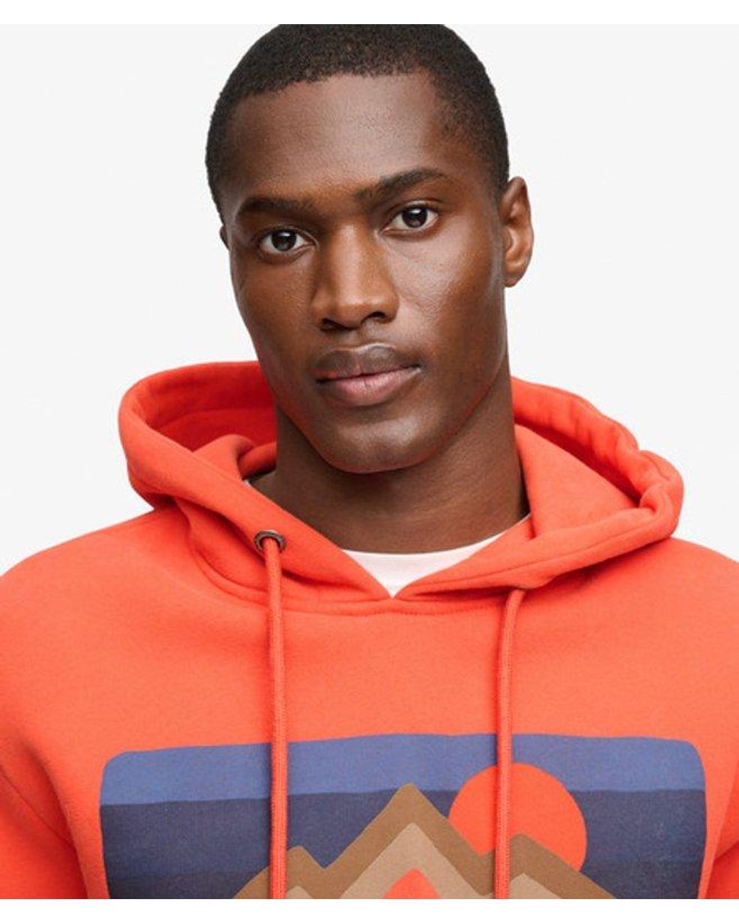 Superdry Orange & Co Great Outdoors Relaxed Hoodie for men