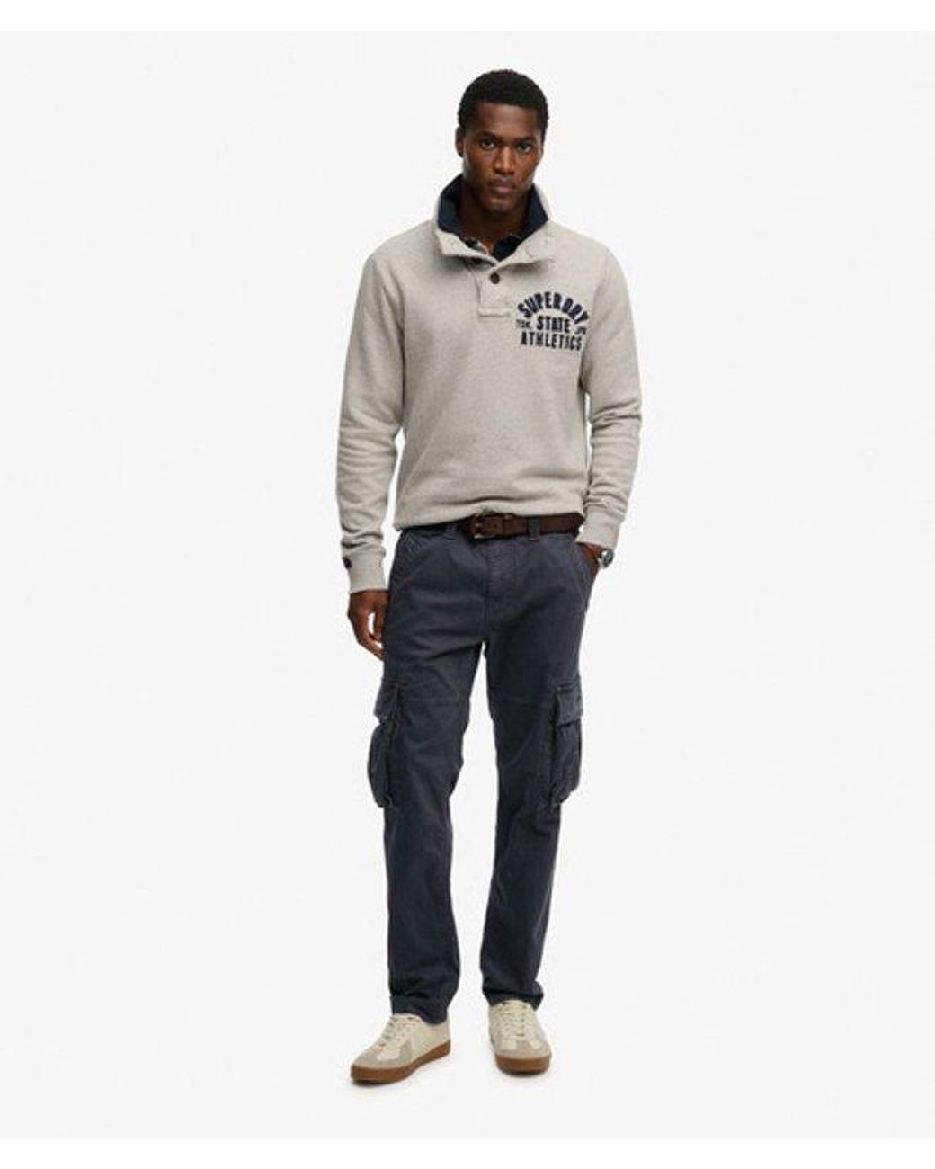 Superdry Black & Co Core Cargo Pants for men