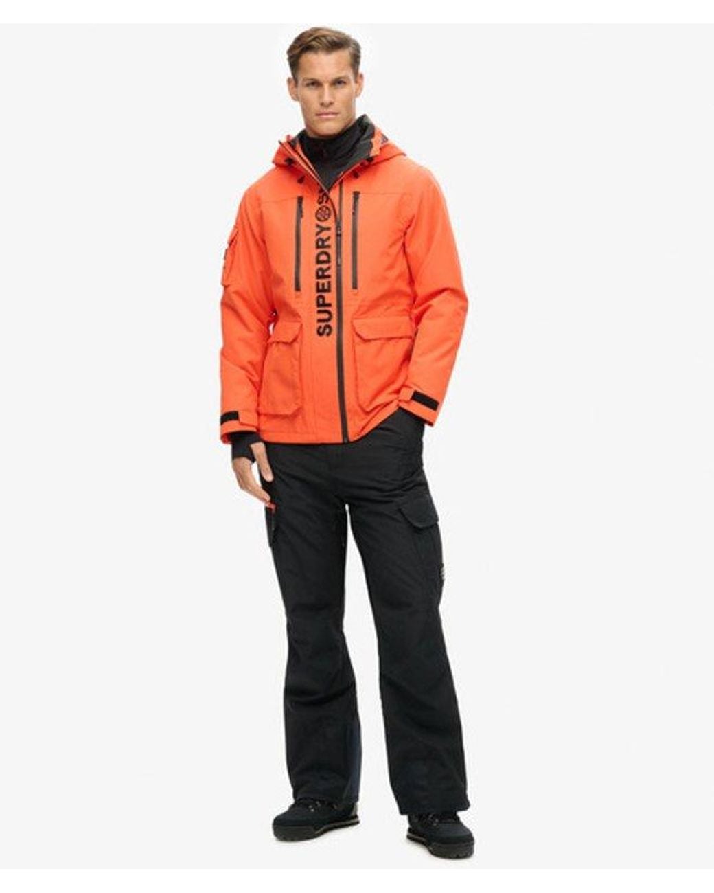 Superdry Orange & Co Ski Ultimate Rescue Jacket for men