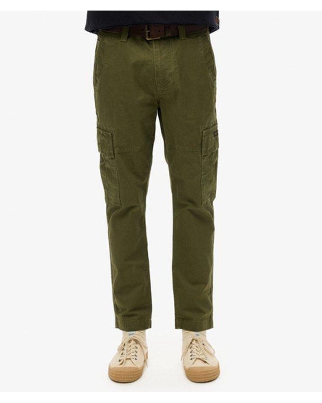 Superdry Green & Co Organic Cotton Core Cargo Pants for men