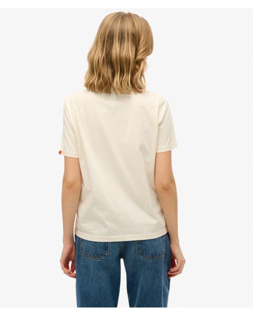 Superdry White & Co Lo-fi Outdoor Relaxed T-shirt