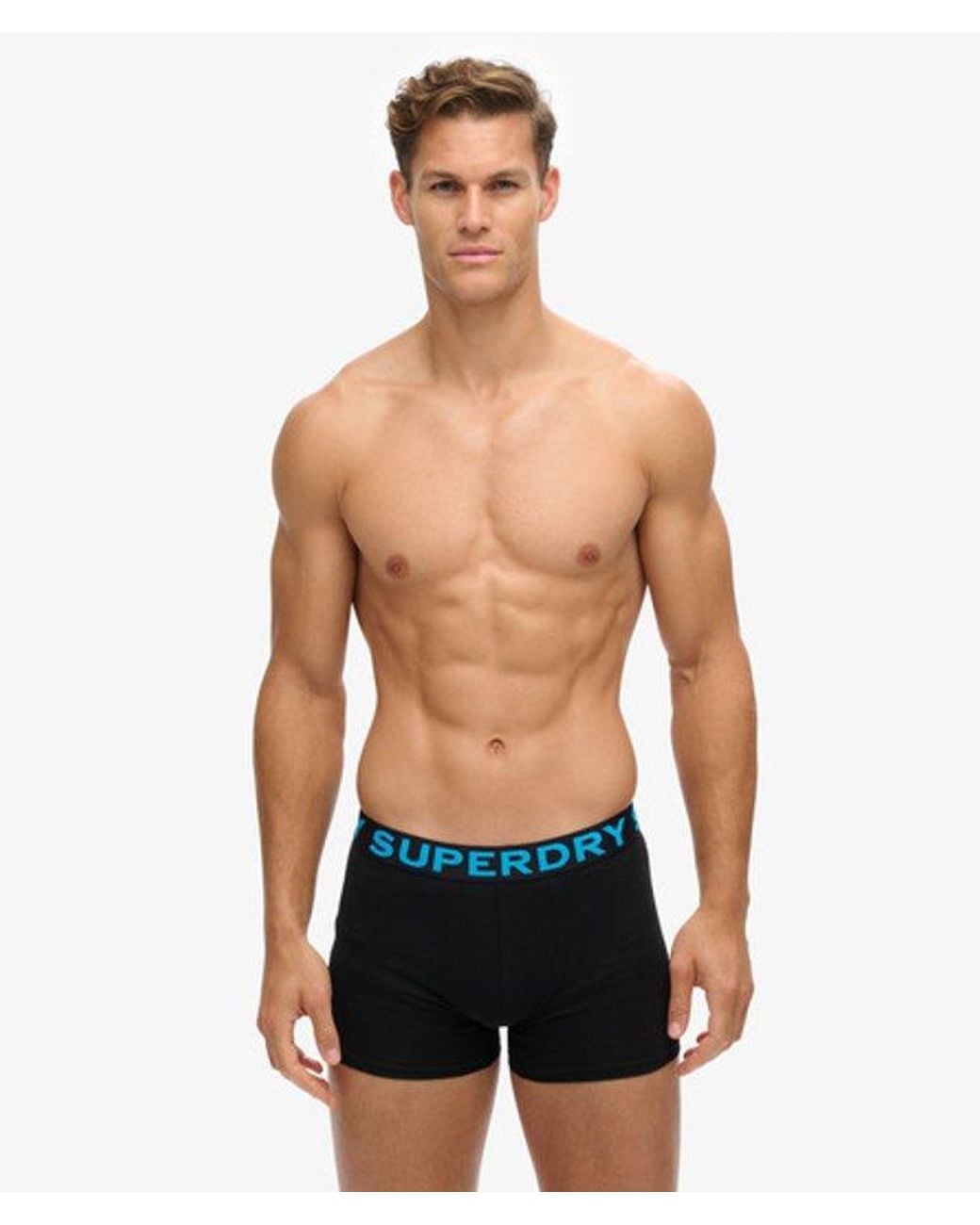 Superdry Black & Co Boxer Triple Pack for men