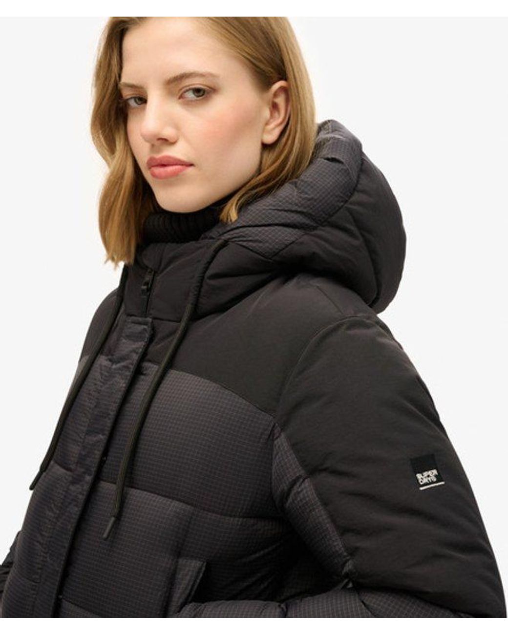 Superdry Black & Co Ripstop Padded Bomber Jacket