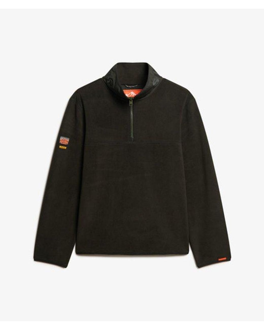 Superdry Black & Co Active Half Zip Fleece for men