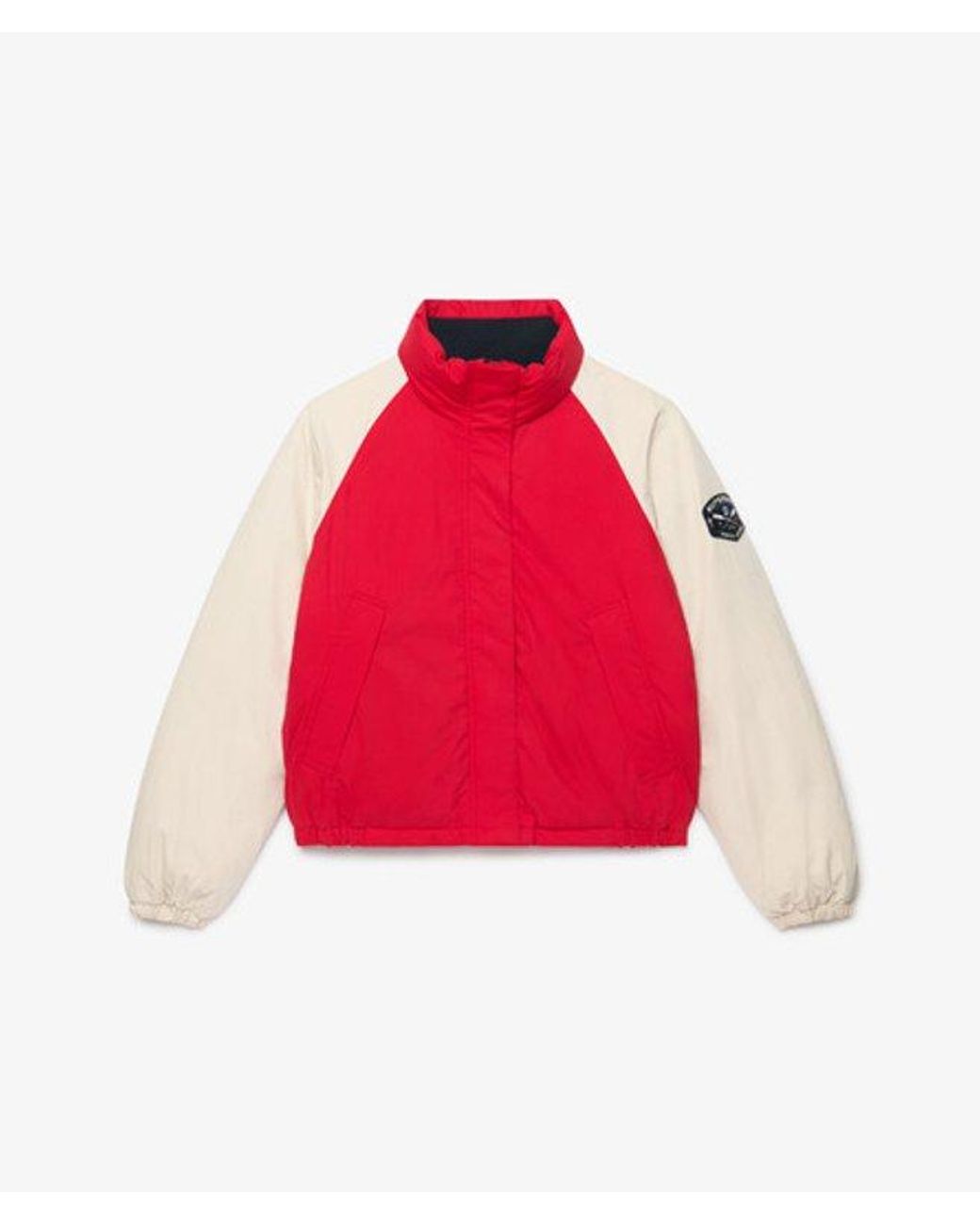 Superdry Red & Co Cotton Padded Shell Jacket