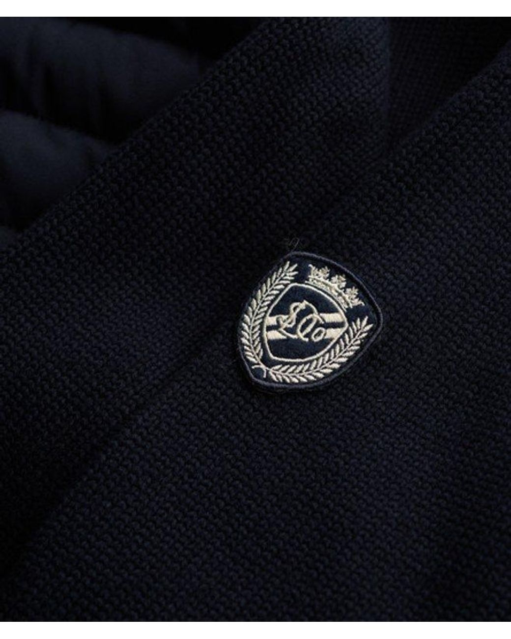Superdry Blue & Co Straight Baffle Hybrid Jacket for men
