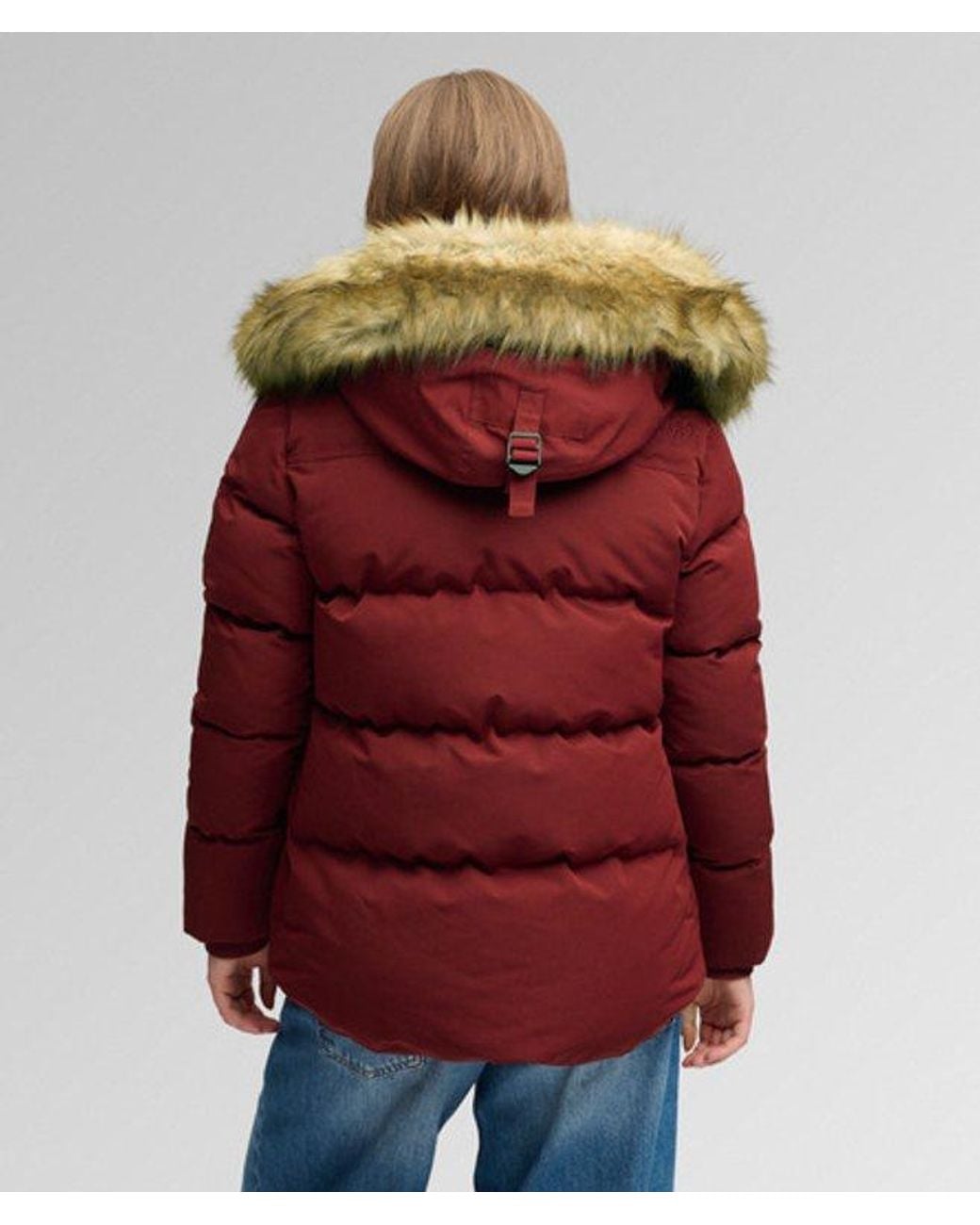 Superdry Red & Co Everest Classic Puffer Jacket
