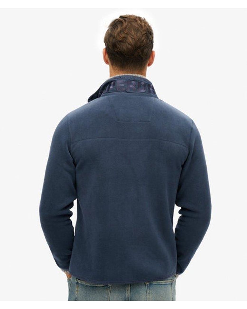 Superdry Blue & Co Active Full Zip Fleece for men