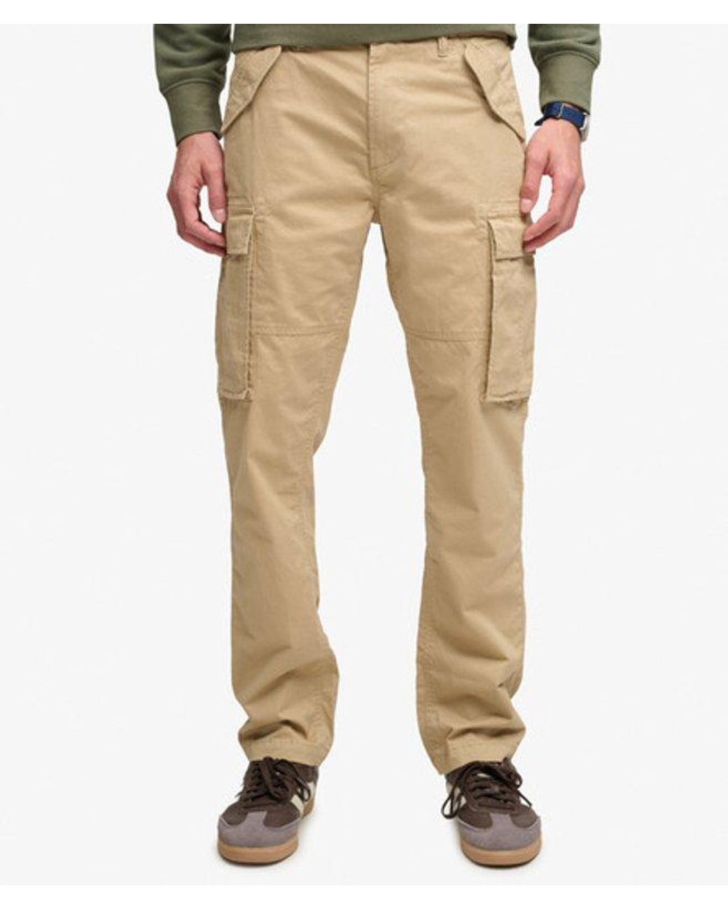 Superdry Green & Co Slim Taper Cargo Pants for men