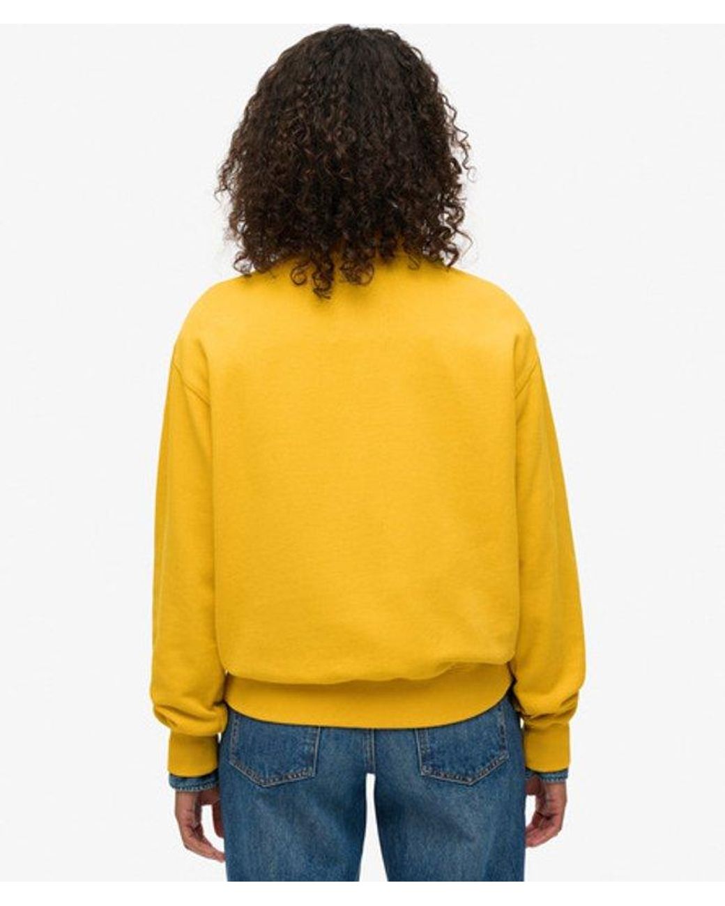 Superdry Yellow & Co Lo-fi Outdoor Loose Sweatshirt