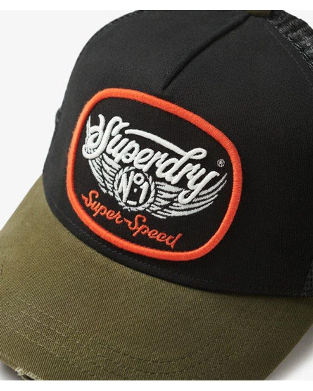 Superdry Black & Co Mesh Trucker Cap