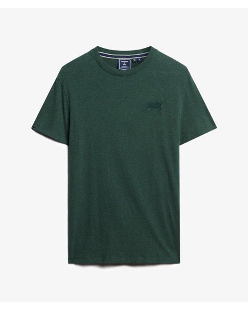 Superdry Green & Co Essential Logo T-shirt for men