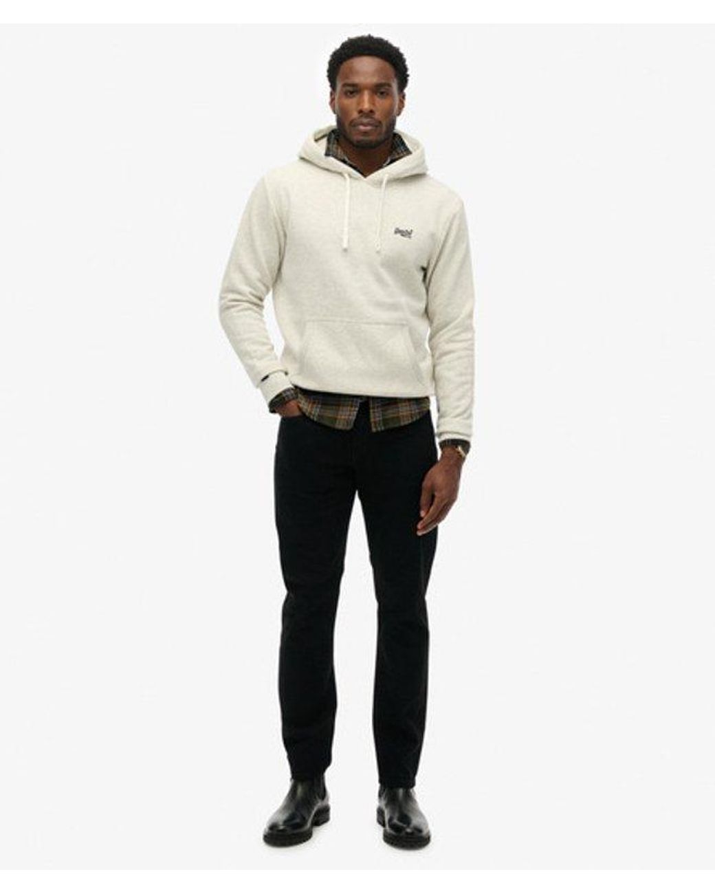 Superdry Natural Essential Logo Classic Hoodie for men