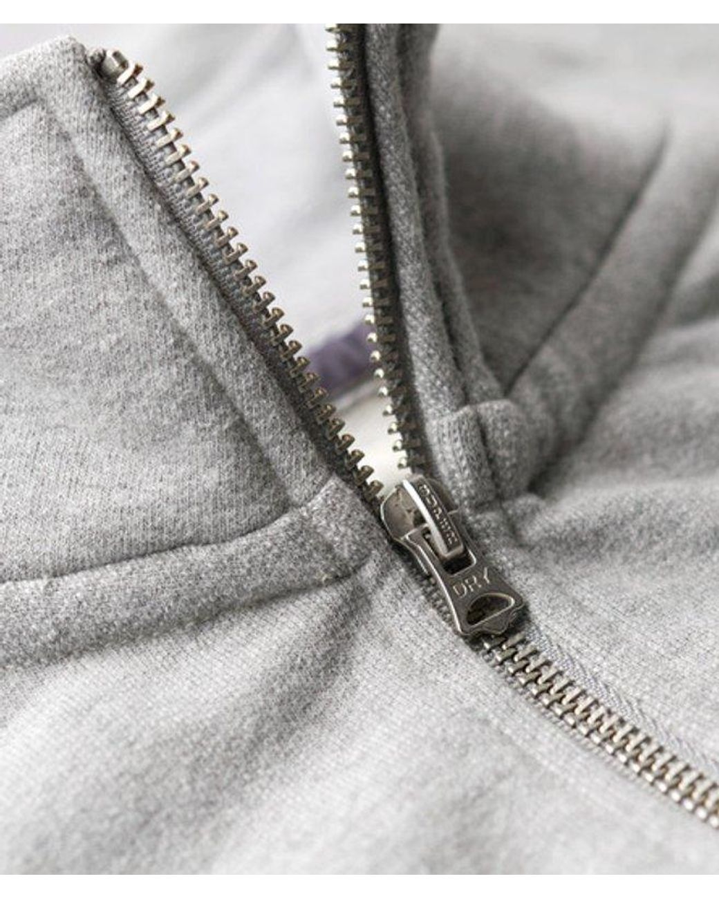 Superdry Gray & Co Athletic Essentials Half Zip Sweatshirt