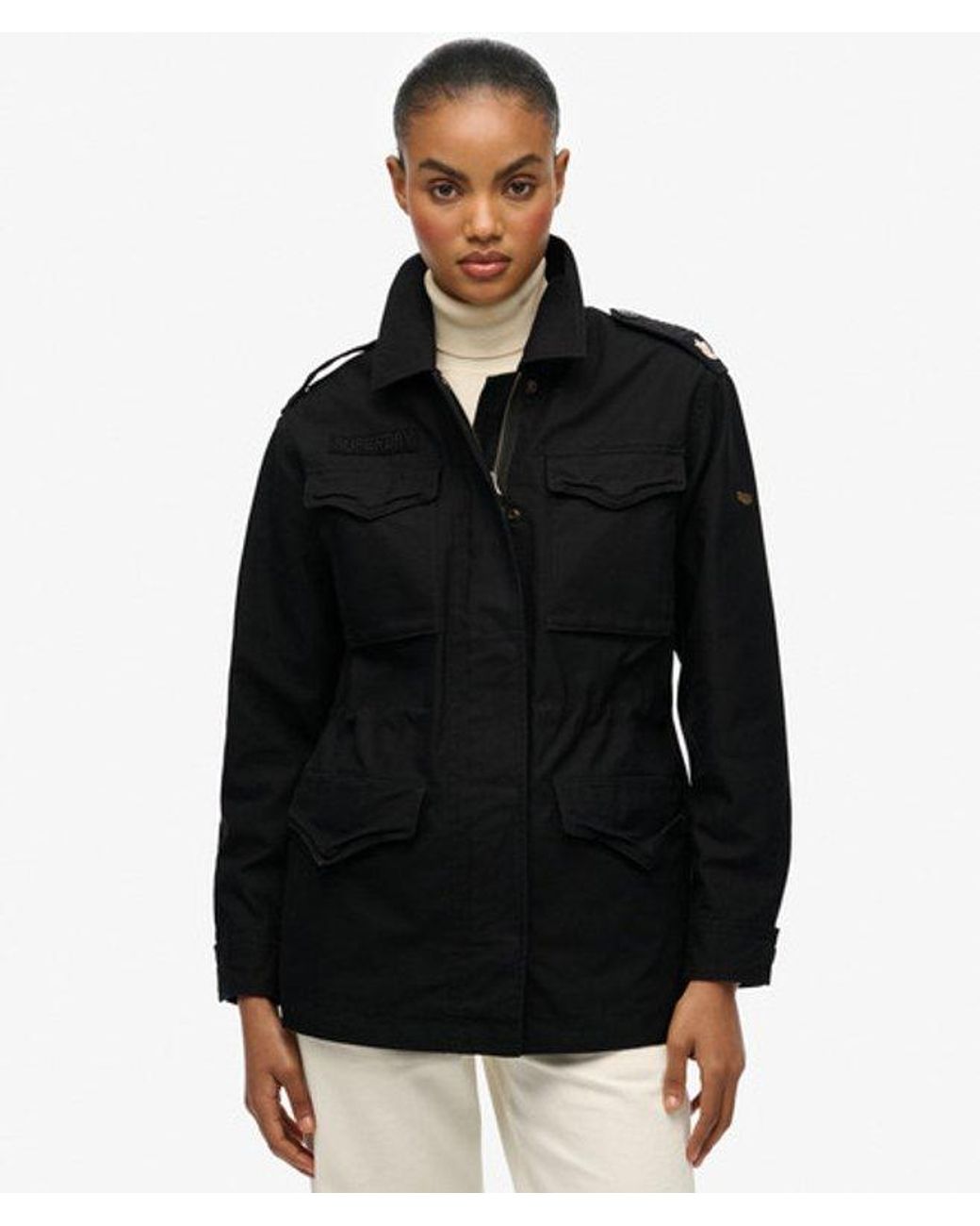 Superdry Black & Co Embellished Field Jacket