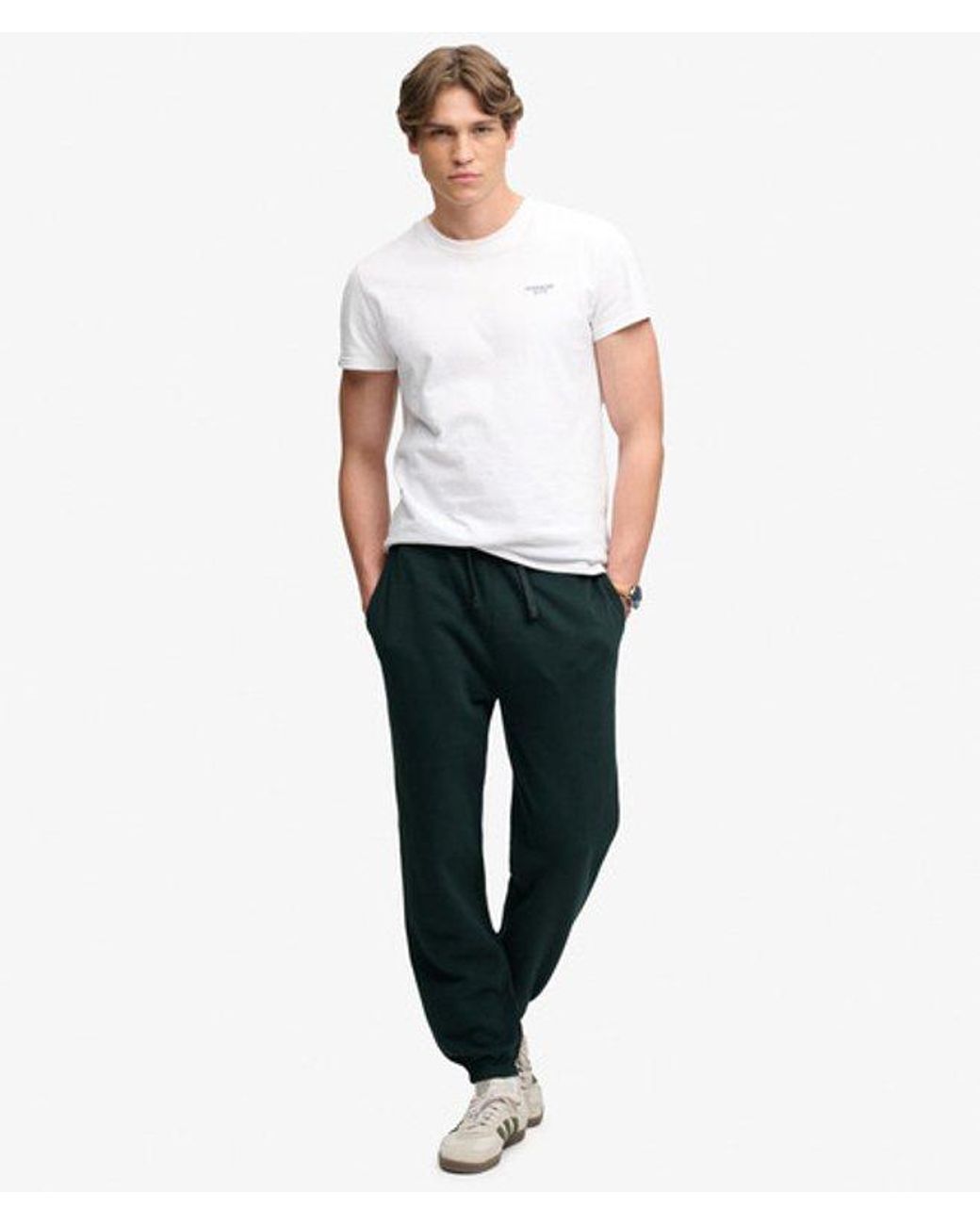 Superdry White & Co Essential Company Logo joggers for men
