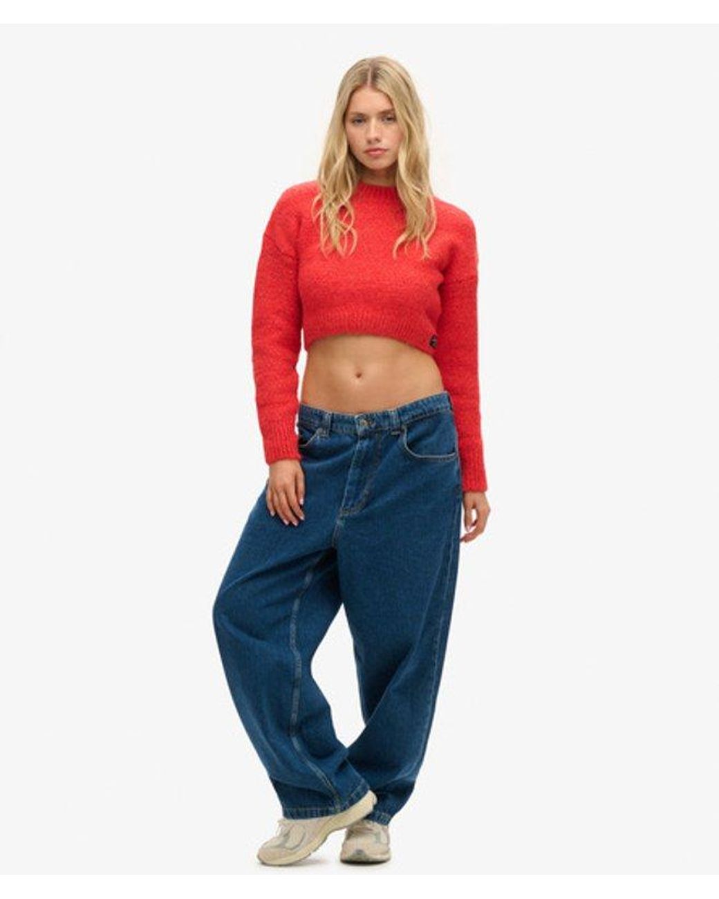 Débardeur avec liseré en dentelle femme Superdry - T-shirts et