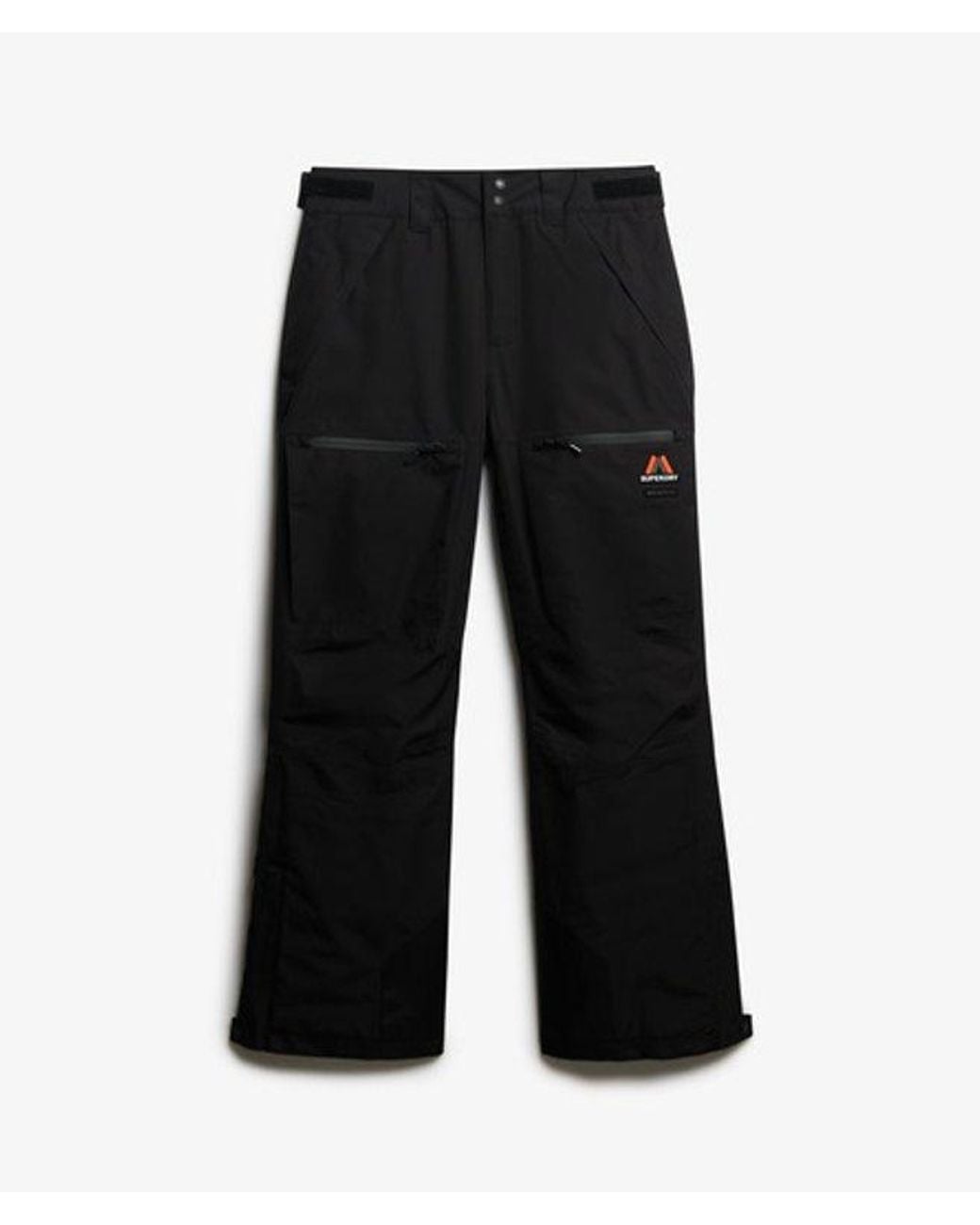 Superdry Black Ski Shell Pants for men