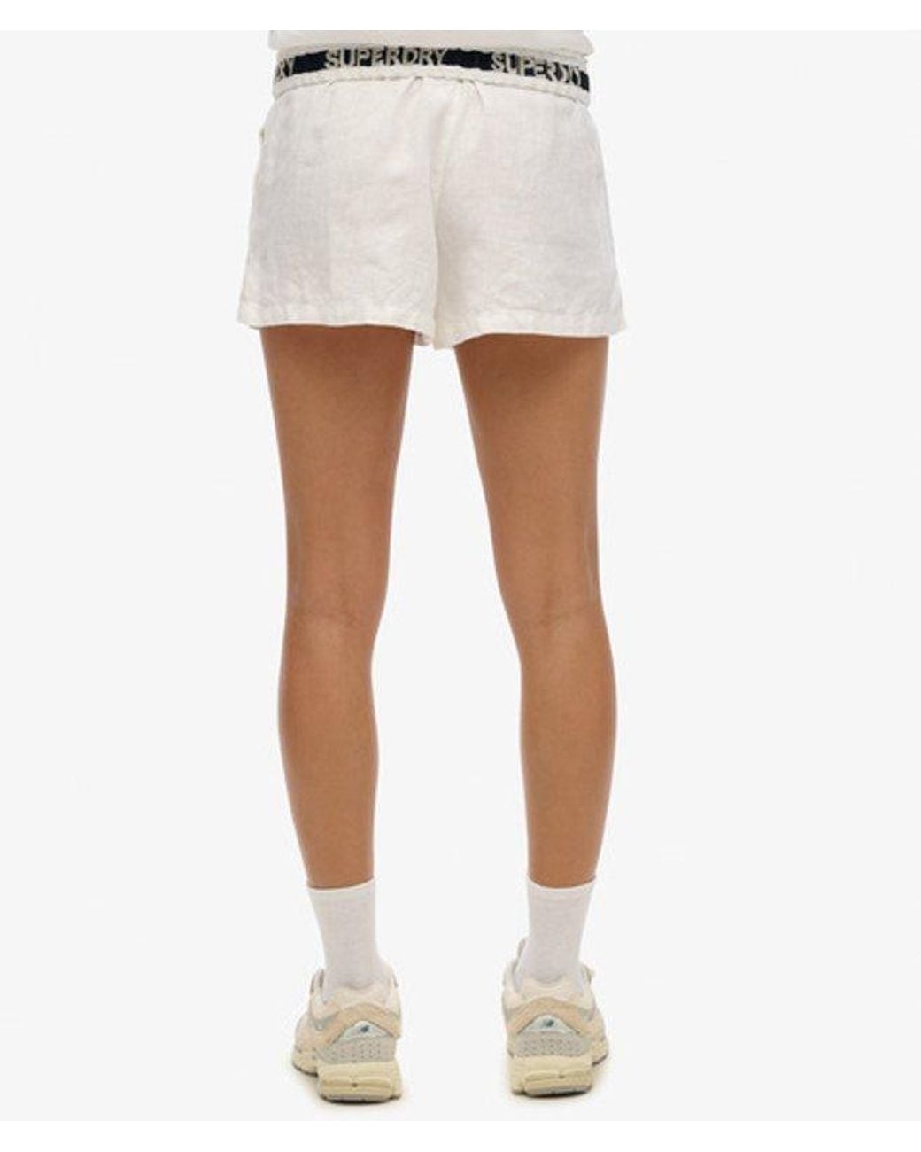 Superdry White & Co Linen Shorts