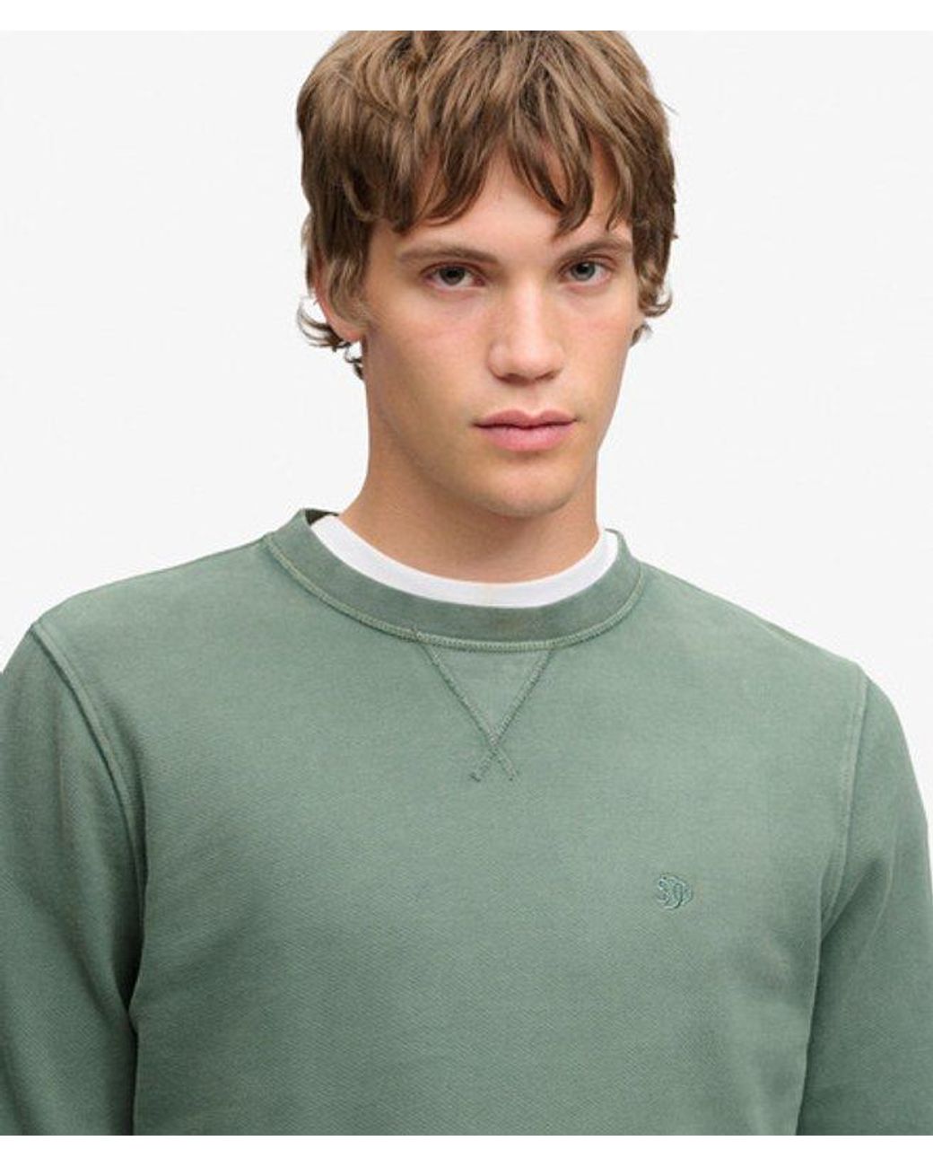 Superdry Green & Co Classic Essential Sweatshirt for men