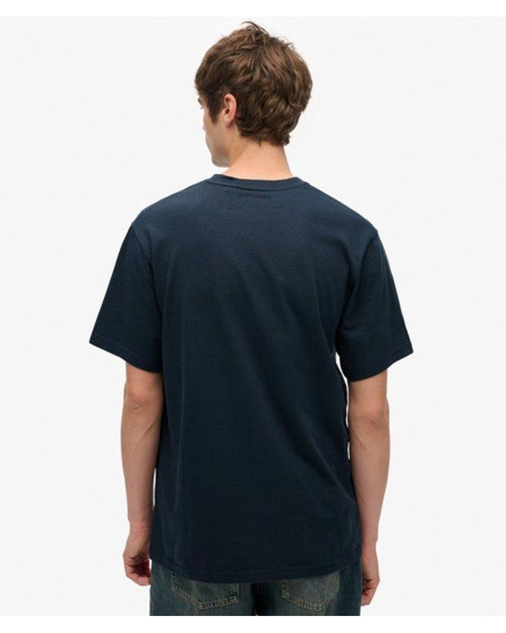 Superdry Blue & Co Oversized T-shirt for men