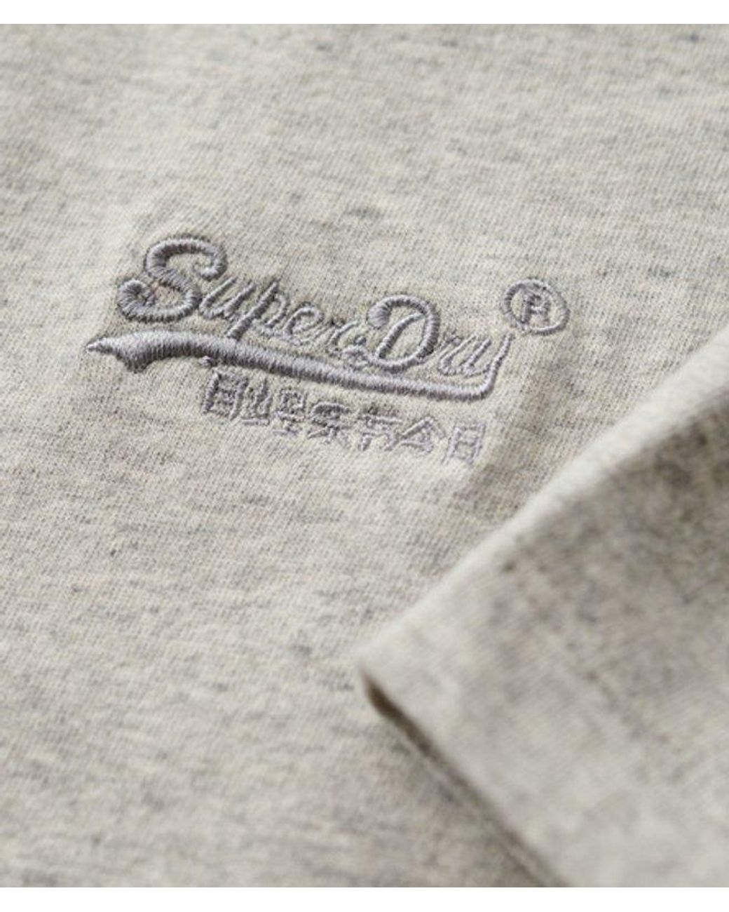 Superdry Gray & Co Essential Logo T-shirt for men