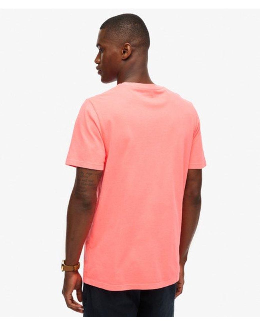 Superdry Red & Co Classic Essential T-shirt for men