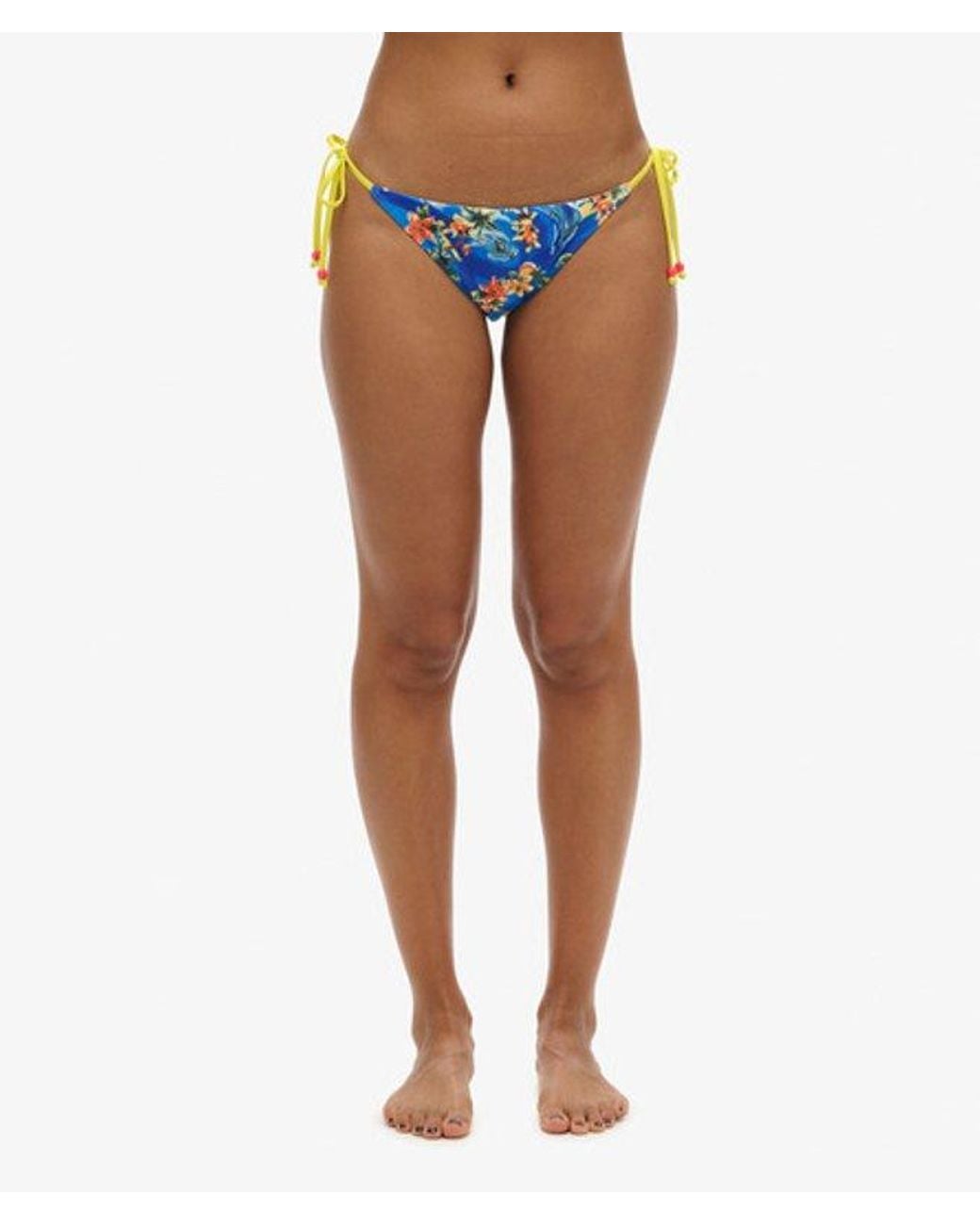 Superdry Blue & Co Tie Side Cheeky Bikini Briefs