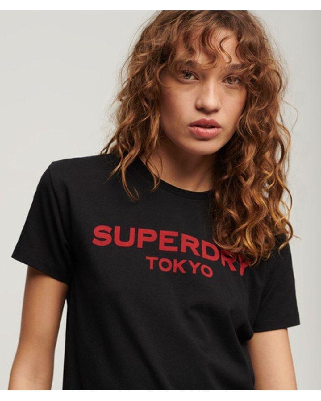 Superdry Black & Co Sport Luxe Graphic T-shirt