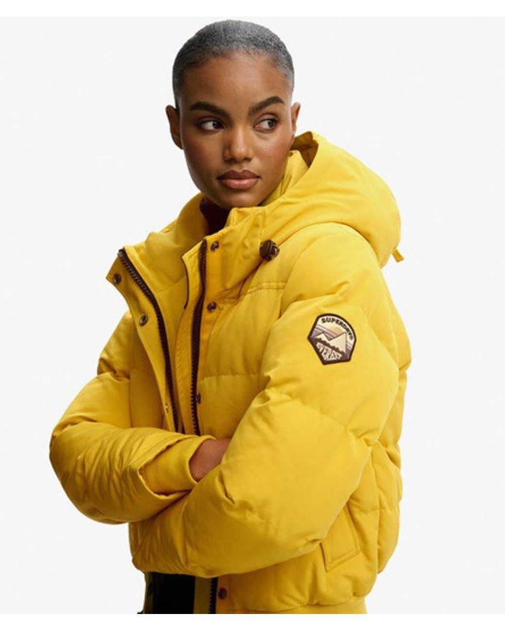 Superdry Yellow & Co Everest Bomber Jacket