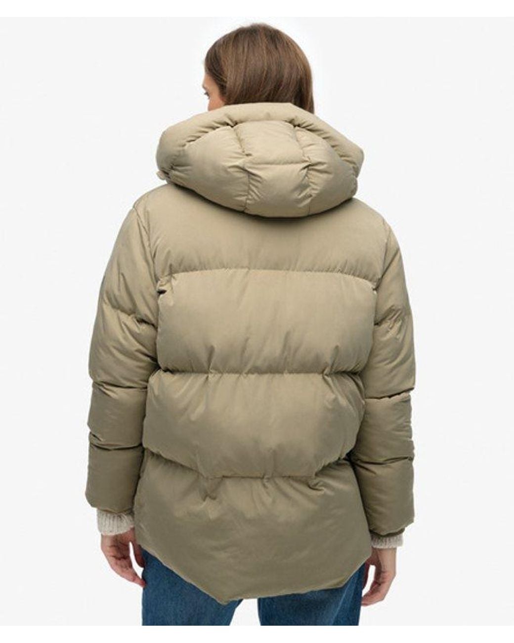 Superdry Natural & Co Short Duvet Puffer Jacket