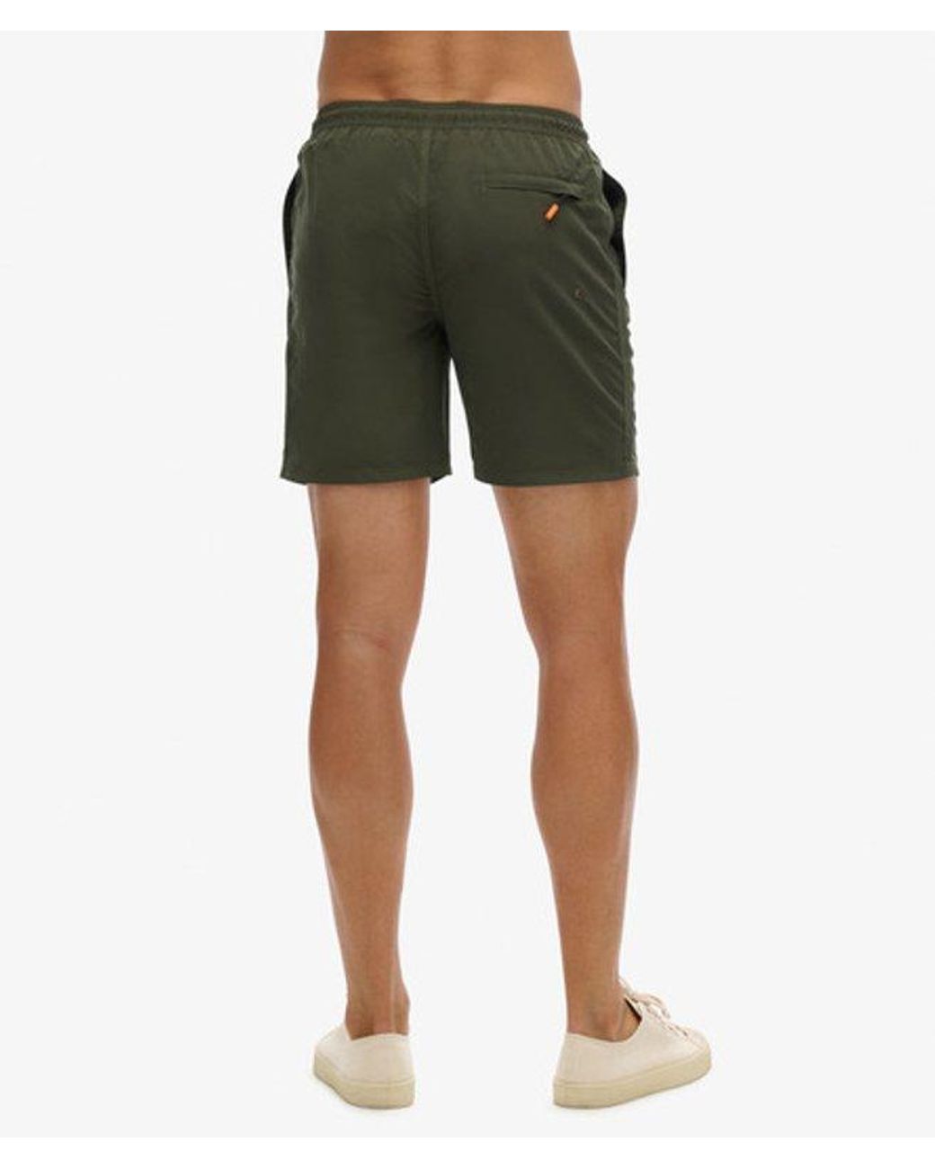 Superdry Green & Co Sport Graphic 17-inch Recycled Swim Shorts for men