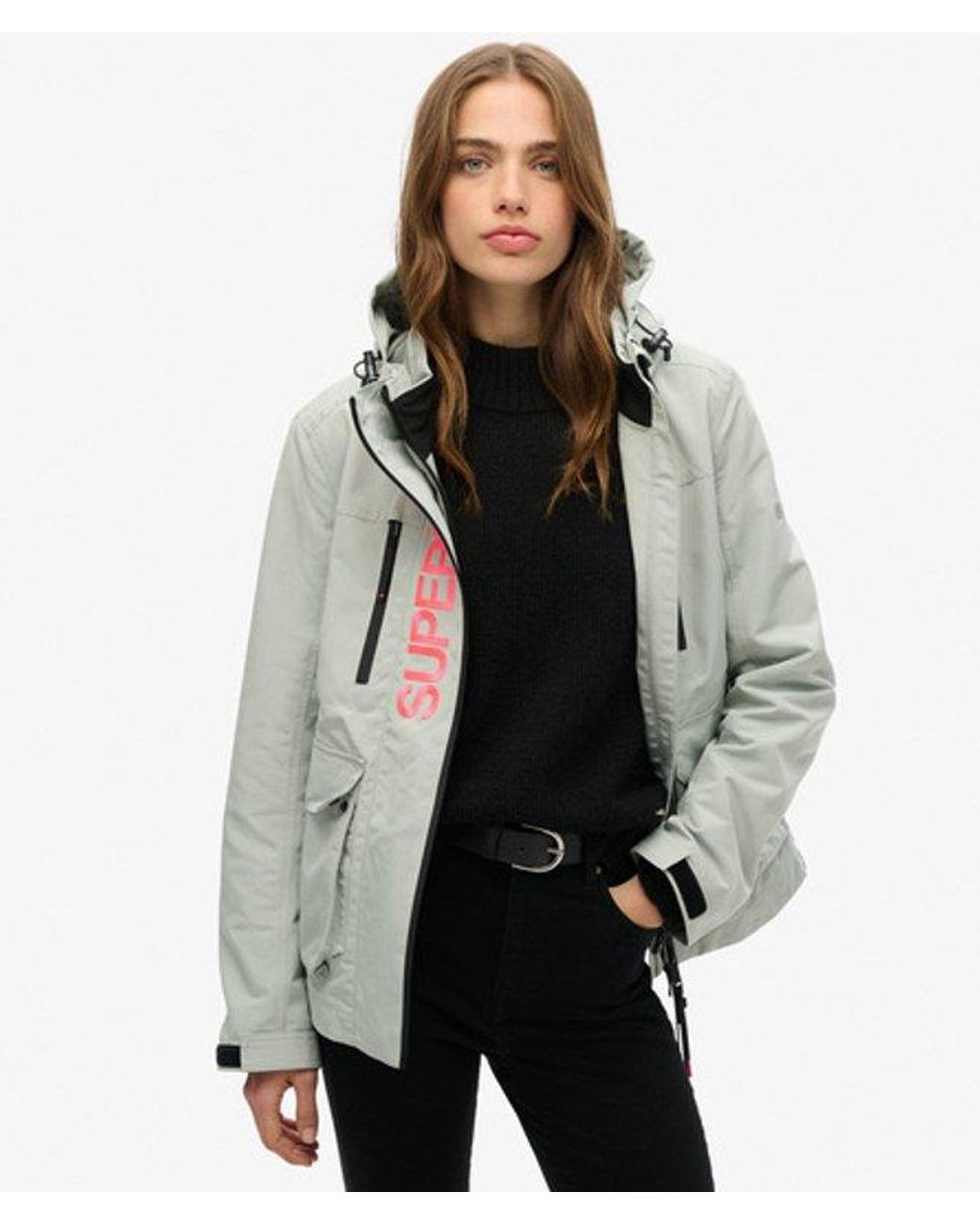 Superdry Gray & Co Hooded Ultimate Tech Windbreaker