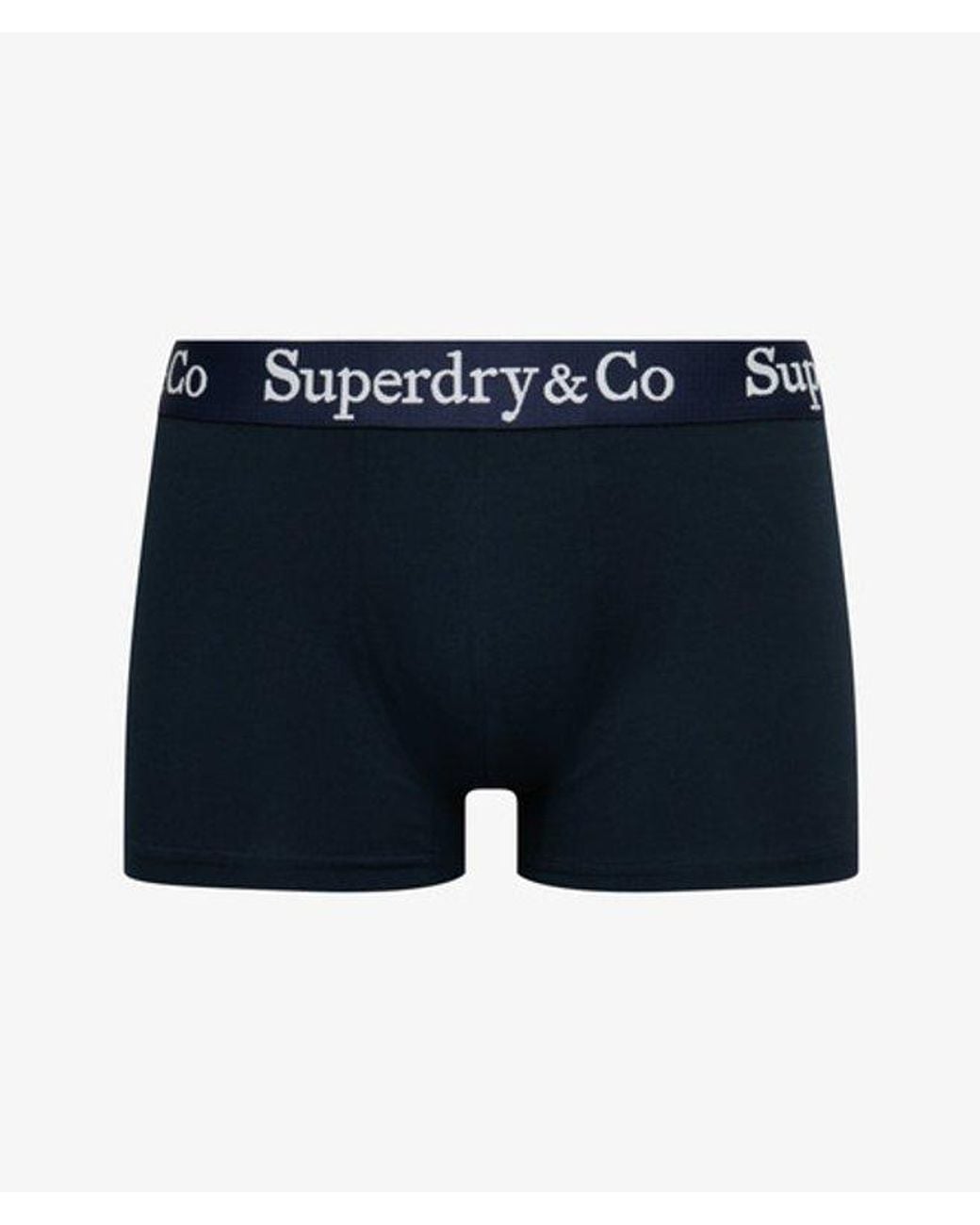 Superdry Blue Co Trunk Triple Pack for men