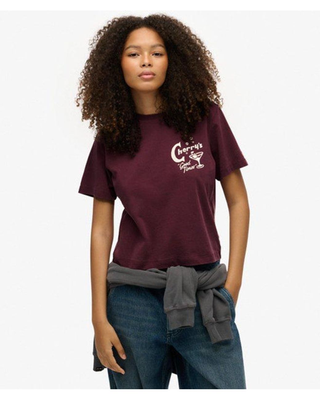 Superdry Red & Co Roadside Trade Relaxed T-shirt