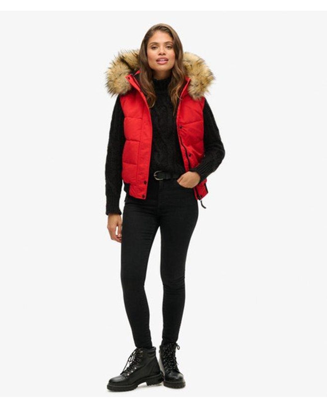 Superdry Red & Co Ella Gilet