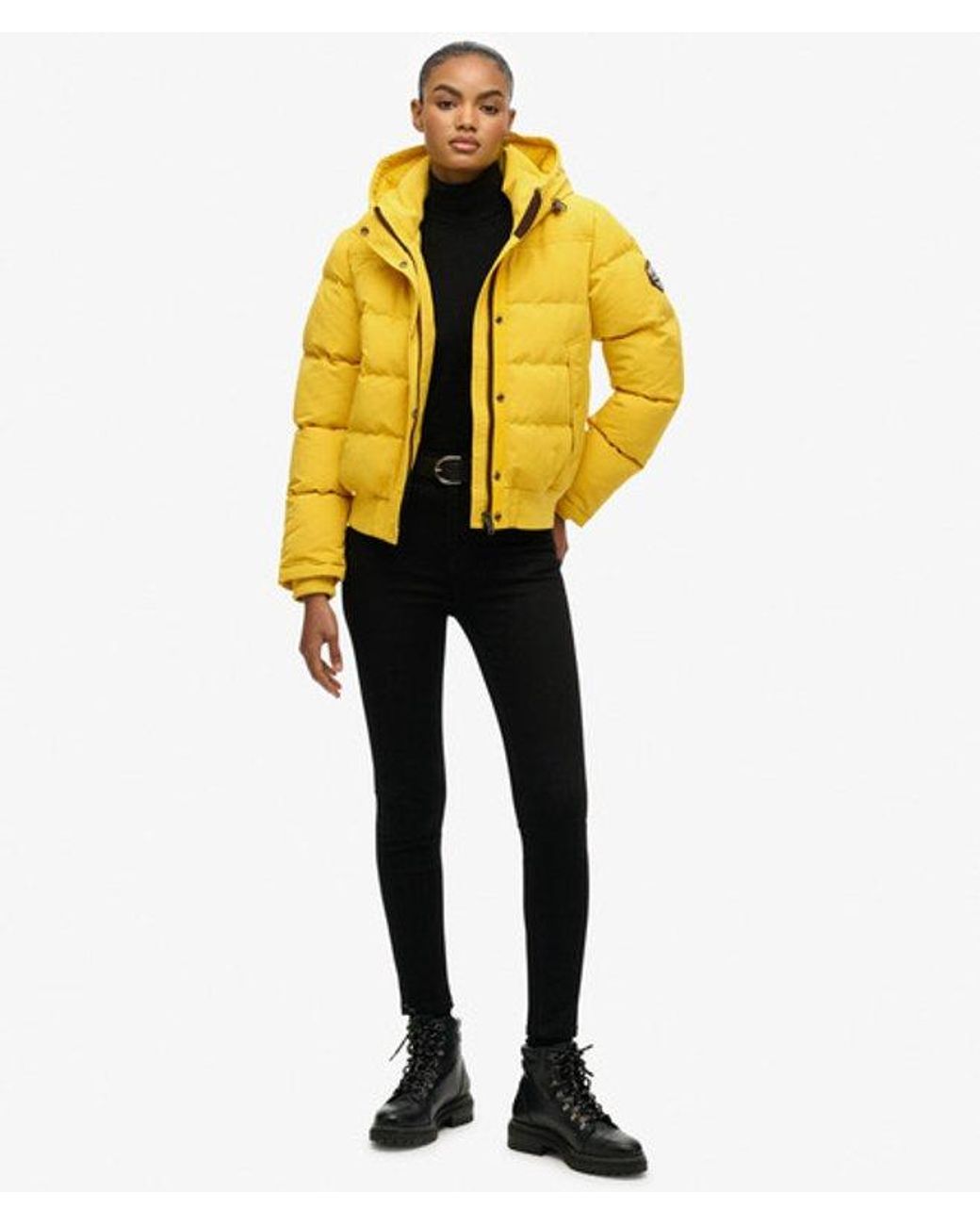 Superdry Yellow & Co Everest Bomber Jacket