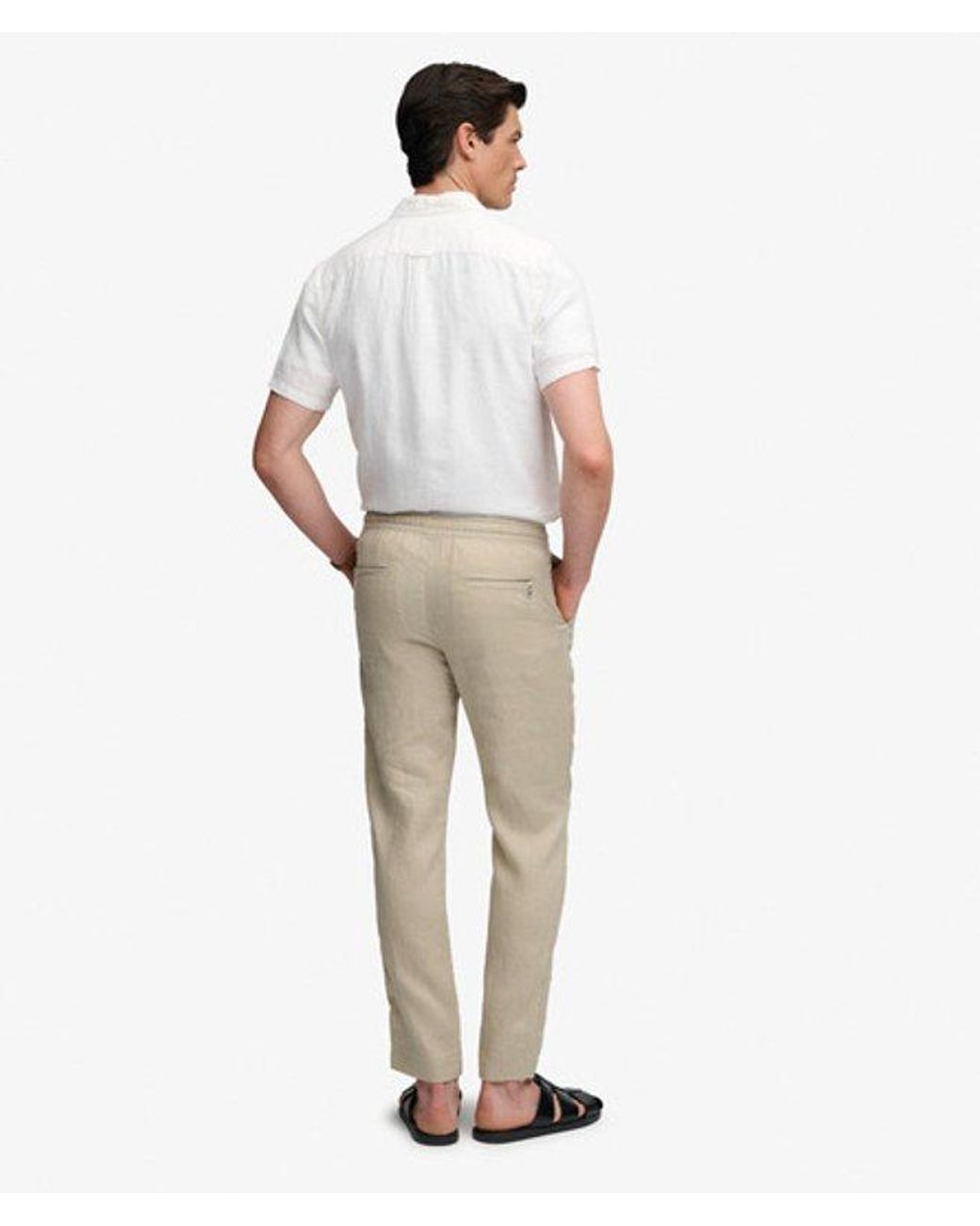 Superdry White & Co Merchant Linen Pants for men