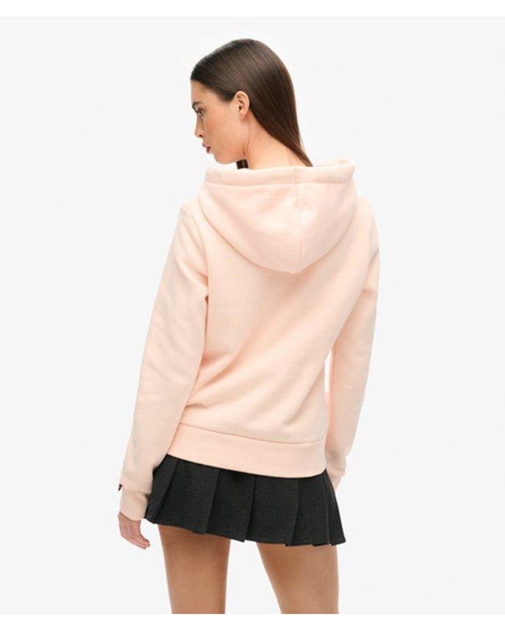 Superdry Black & Co Athletic Metallic Hoodie