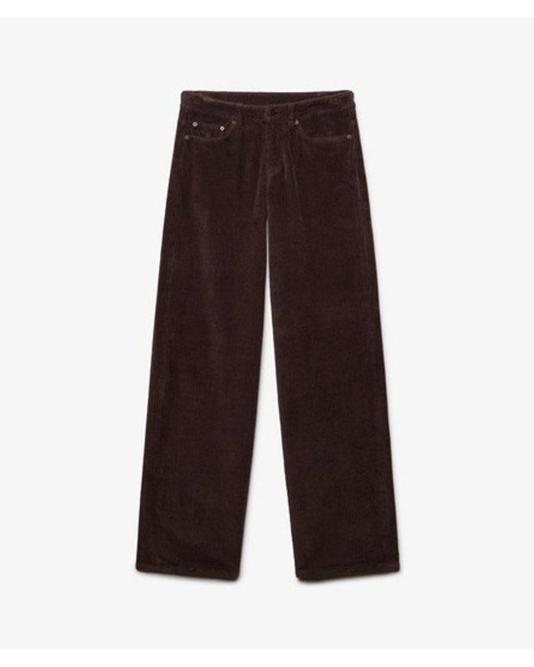 Superdry White & Co Mid Rise baggy Jumbo Cord Pants