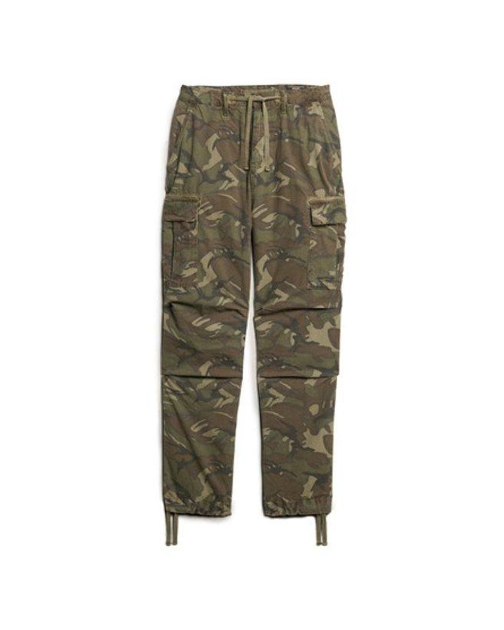 Superdry Green & Co Low Rise Para Cargo Pants