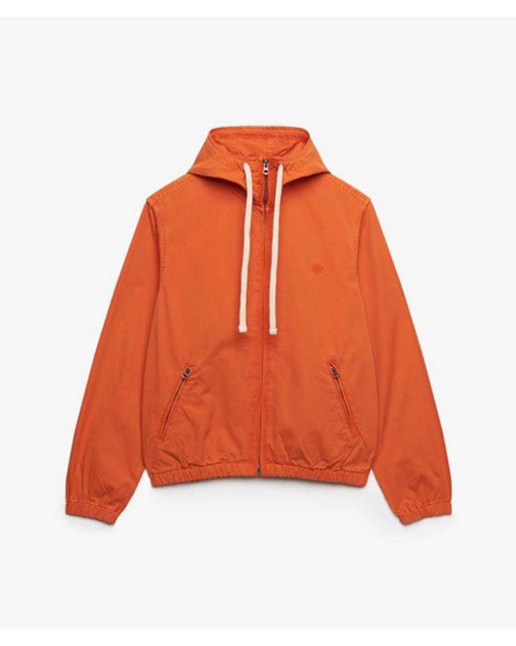 Superdry Orange & Co Hooded Washed Twill Jacket