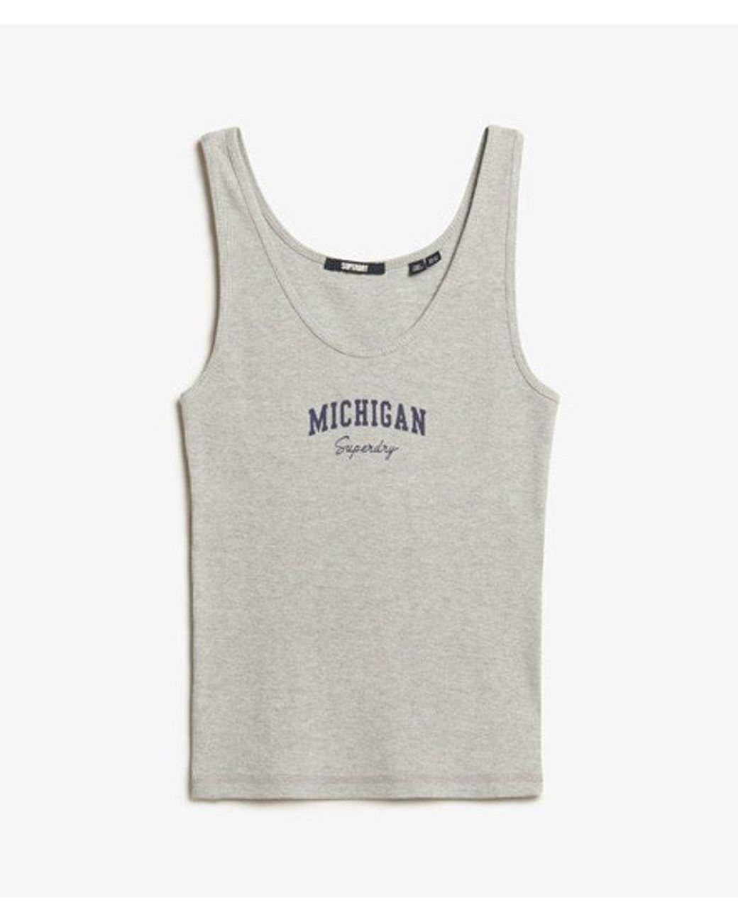 Superdry White & Co Athletic Essential Graphic Vest Top