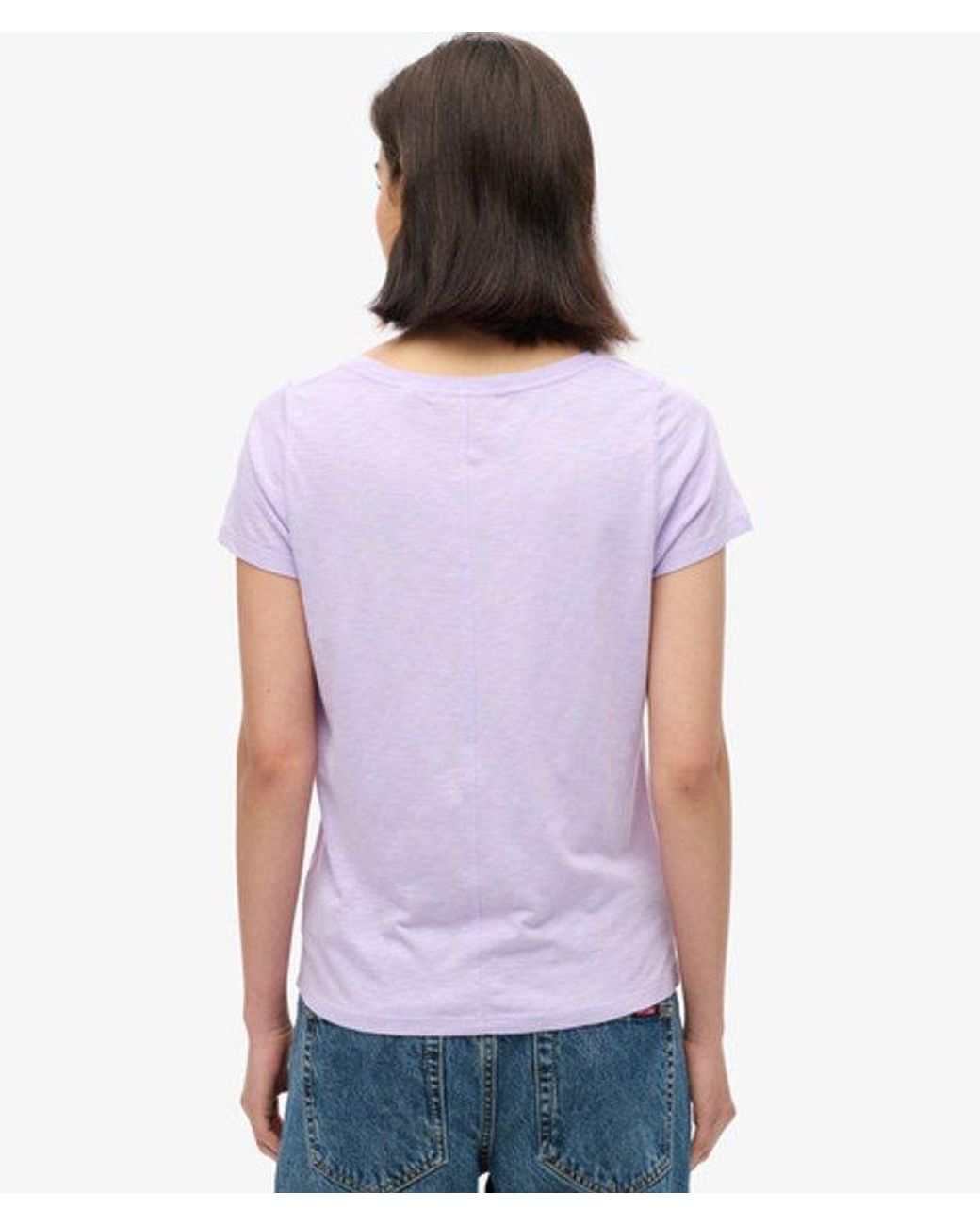 Superdry White Studios Scoop Neck T-shirt