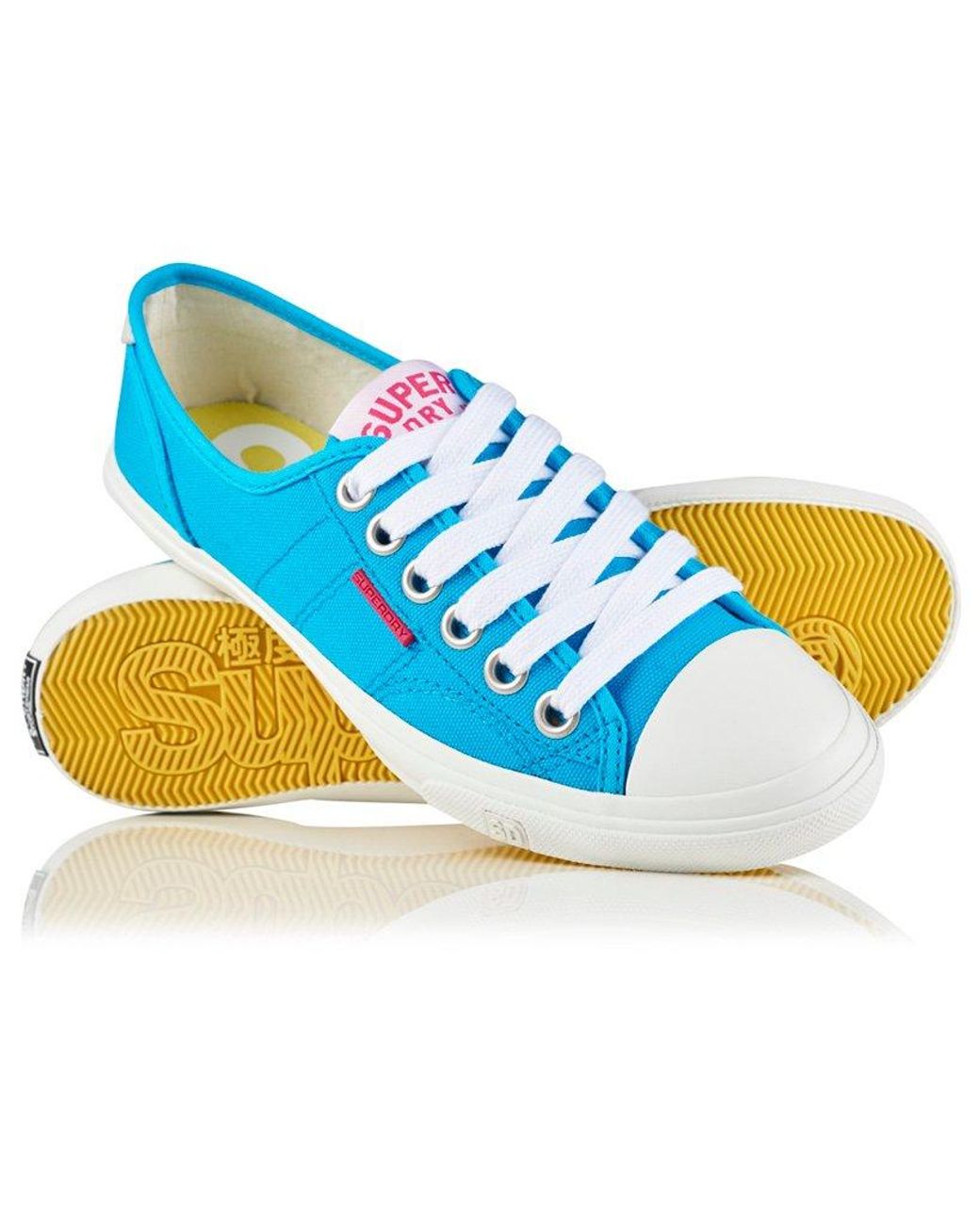superdry womens plimsolls