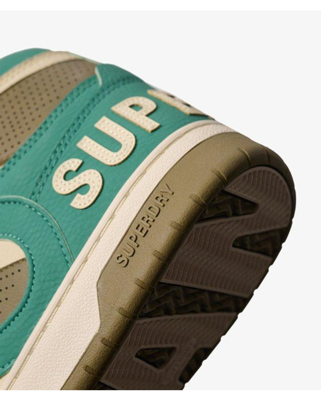 Superdry Green & Co Jump High Top Trainers
