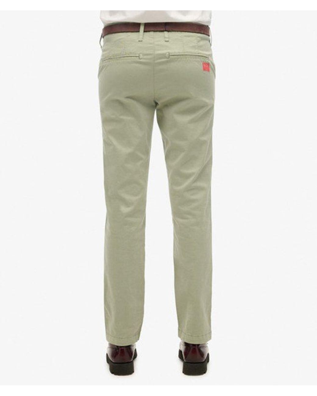 Superdry Natural & Co Mid Rise Chino Trousers
