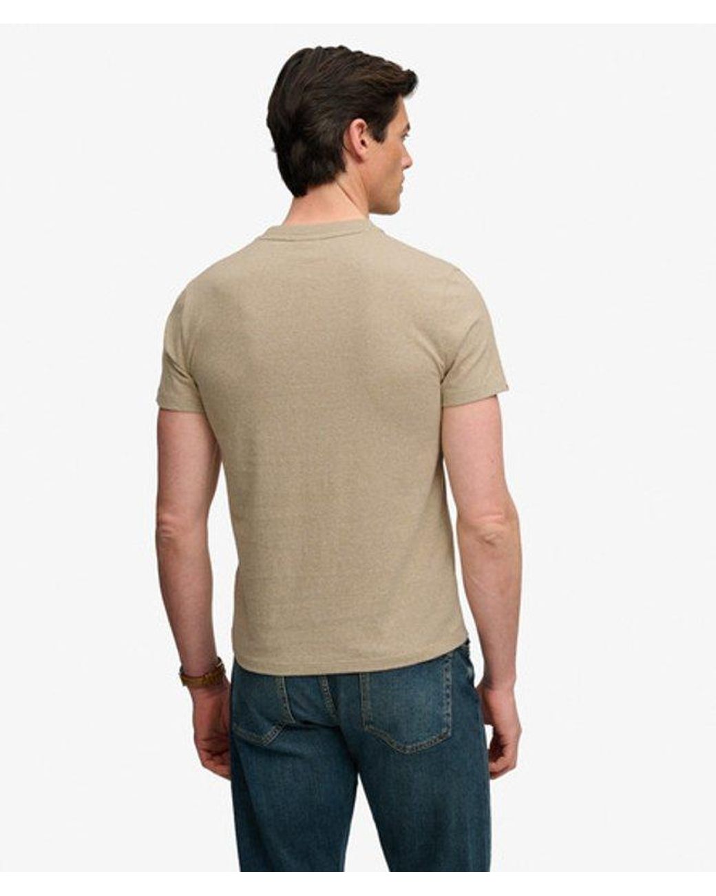 Homme T-Shirt Avec Logo Sd & Co Brodé Taille Superdry pour homme en coloris Natural
