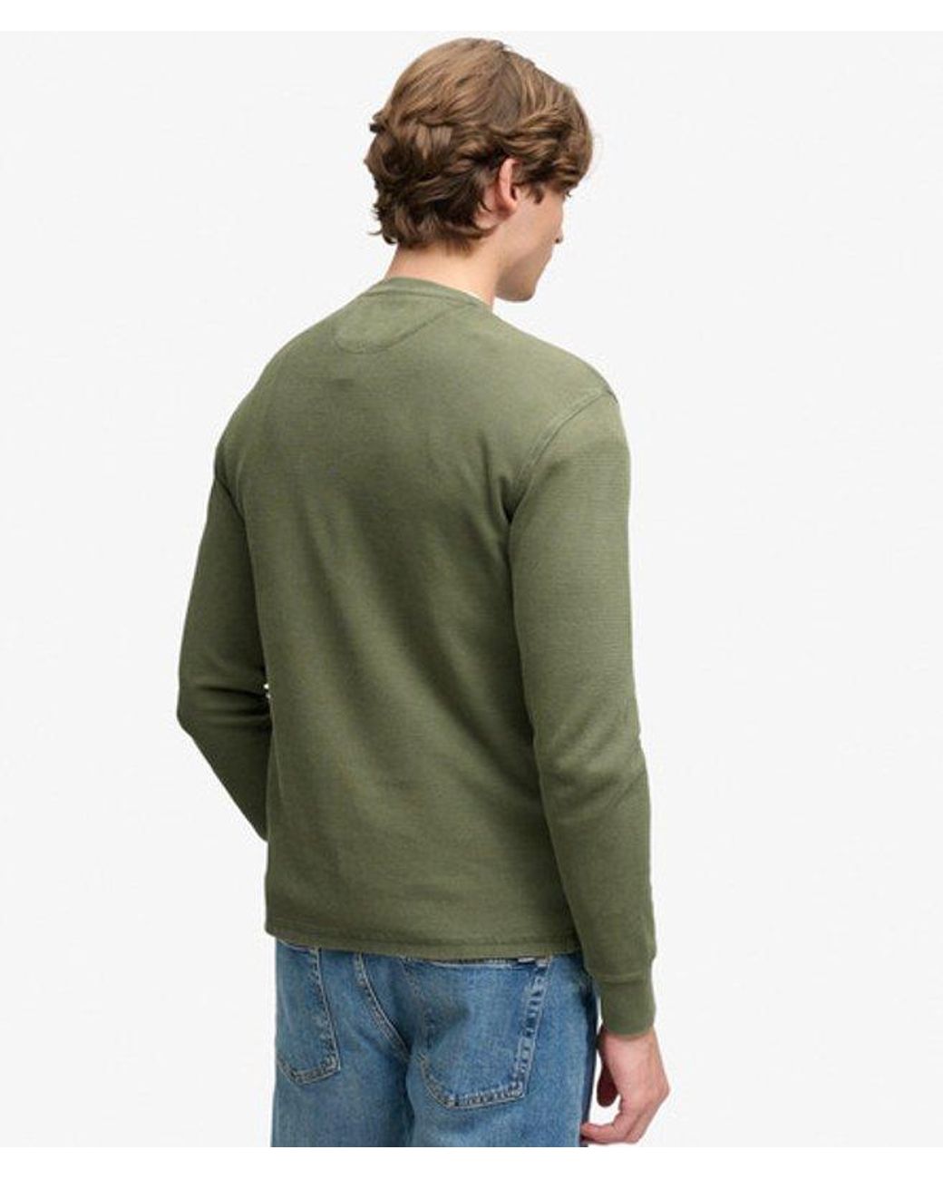 Superdry Green & Co Classic Heavy Textured Top for men