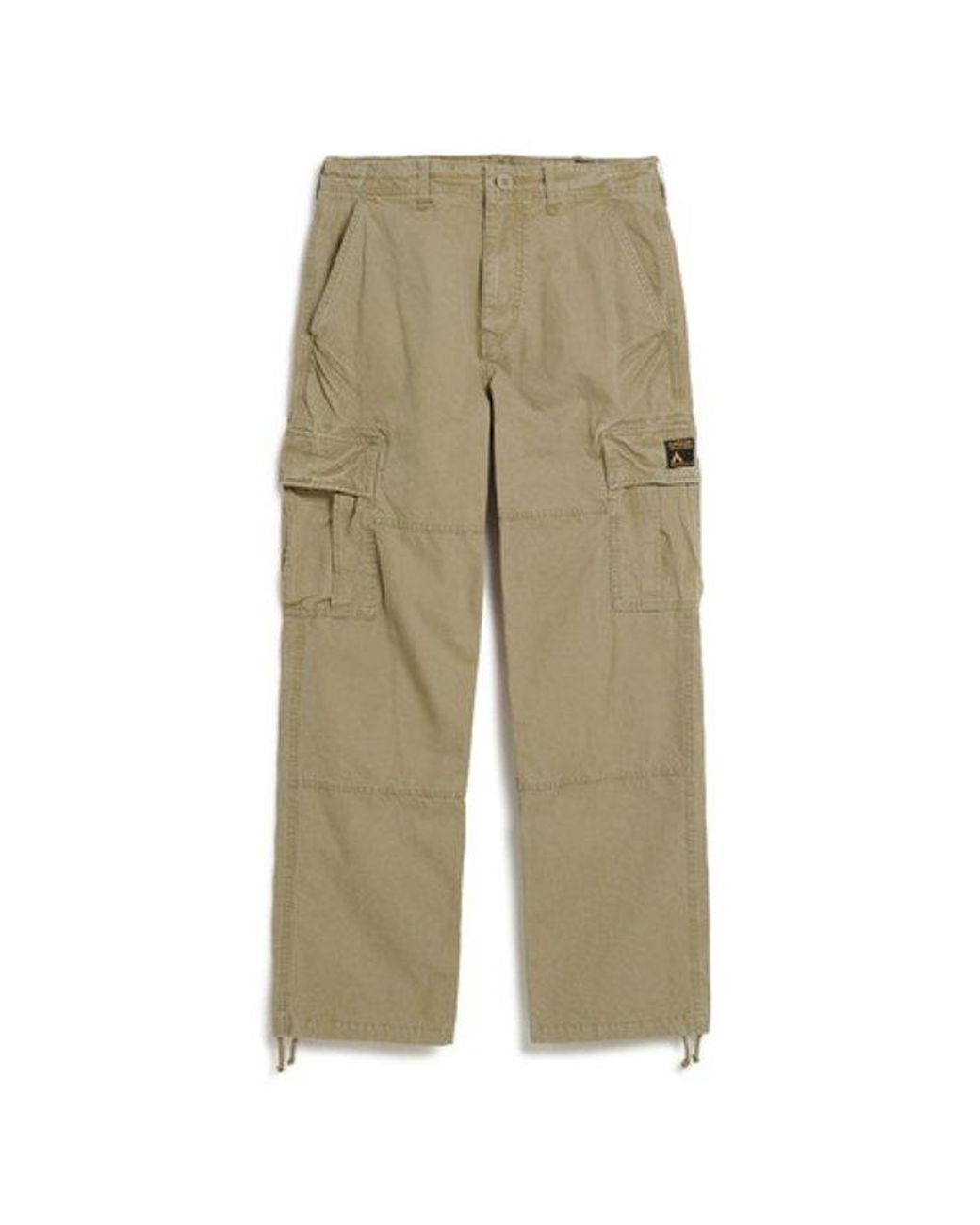 Superdry Natural & Co Organic Cotton baggy Cargo Pants for men